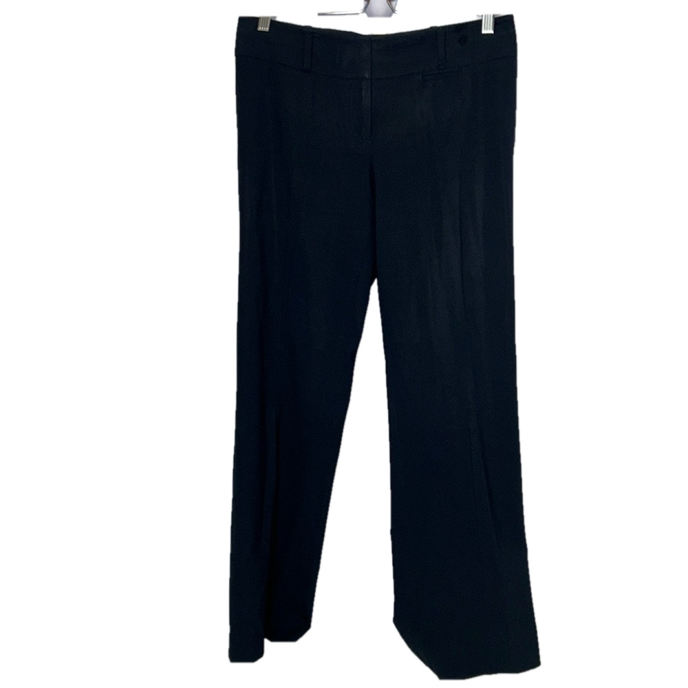Hugo Boss Navy Wool Blend Dress Pants